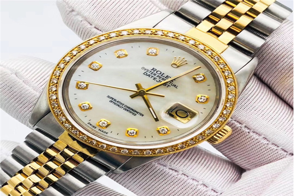 劳力士女款镶钻手表回收价格一般是原价的几折