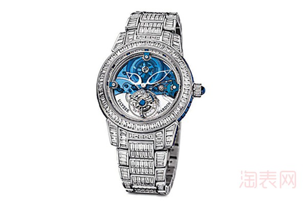 雅典飞行陀飞轮钻石二手手表回收一般多少钱 含钻就不一般