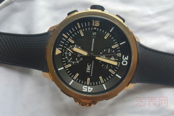 二手万国海洋时计系列“达尔文探险之旅”特别版手表正面