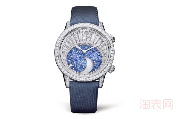 二手积家约会系列高级珠宝月相手表展示图