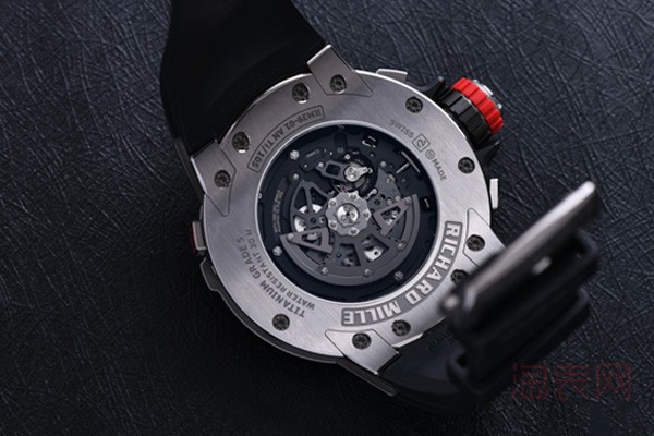 二手理查德米尔RM39-01手表背面