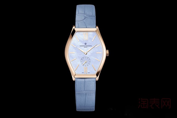 二手江诗丹顿马耳他烟青色中国限量手表展示图