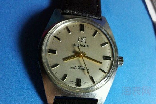 上海牌金针机械手表