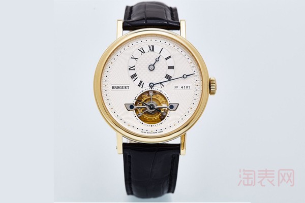二手宝玑复杂系列18k黄金手表展示图