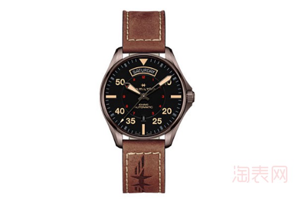 二手汉米尔顿航空系列青铜手表展示图