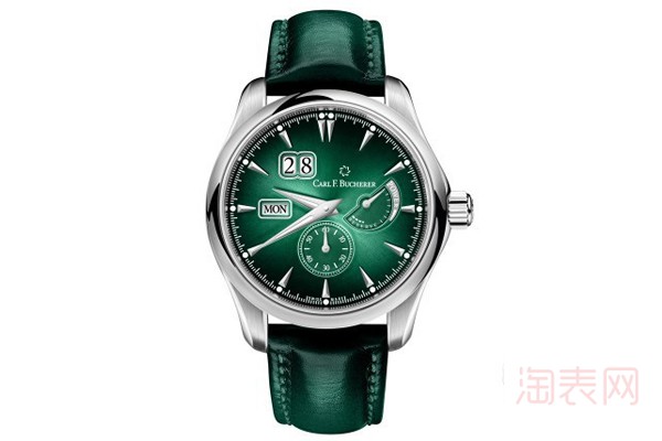 二手宝齐莱马利龙系列绿盘手表展示图