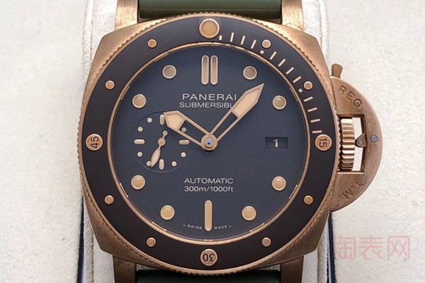 二手沛纳海潜行系列PAM00968手表