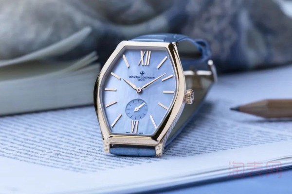 二手江诗丹顿马耳他系列烟青色手表展示图