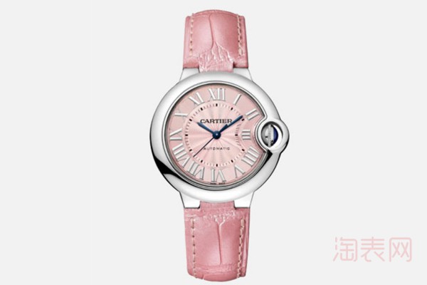 二手卡地亚蓝气球系列粉色手表展示图