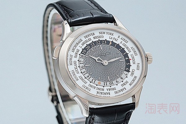 二手百达翡丽 复杂功能时计系列 18K白金手表