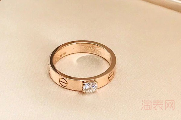 二手卡地亚3钻戒指现在卖多少钱