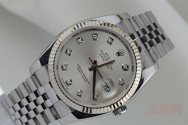 老款白金钻石劳力士手表回收价格是多少？
