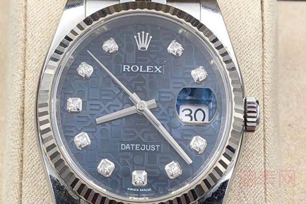 老款的劳力士钻石手表回收能值多少钱