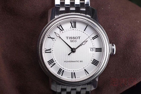 石英机芯的天梭t095417手表回收值钱吗？ 